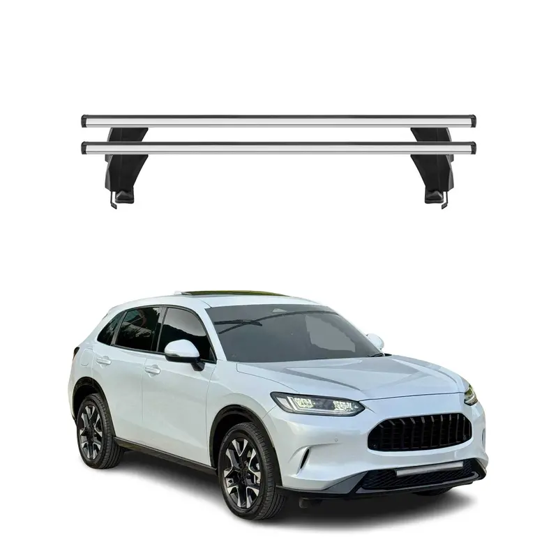 Sleek Aluminum Cross Bars For Honda Hr-V (2023–2026) – Gray, 2-Piece Roof Carrier 1