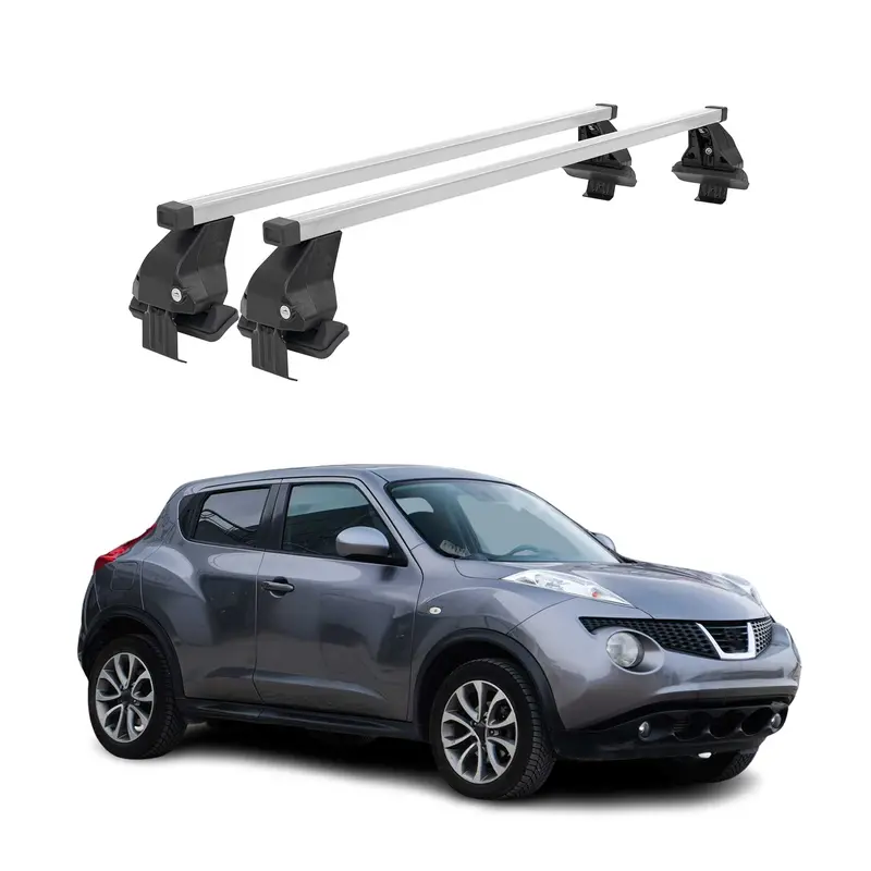 Sporty Silver Roof Cross Bars For 2011–2017 Nissan Juke 1
