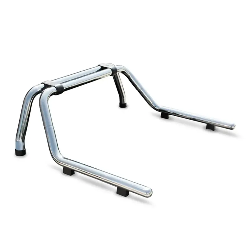 Stainless Steel Sport Bar For 2005–2021 Nissan Frontier – Silver 1