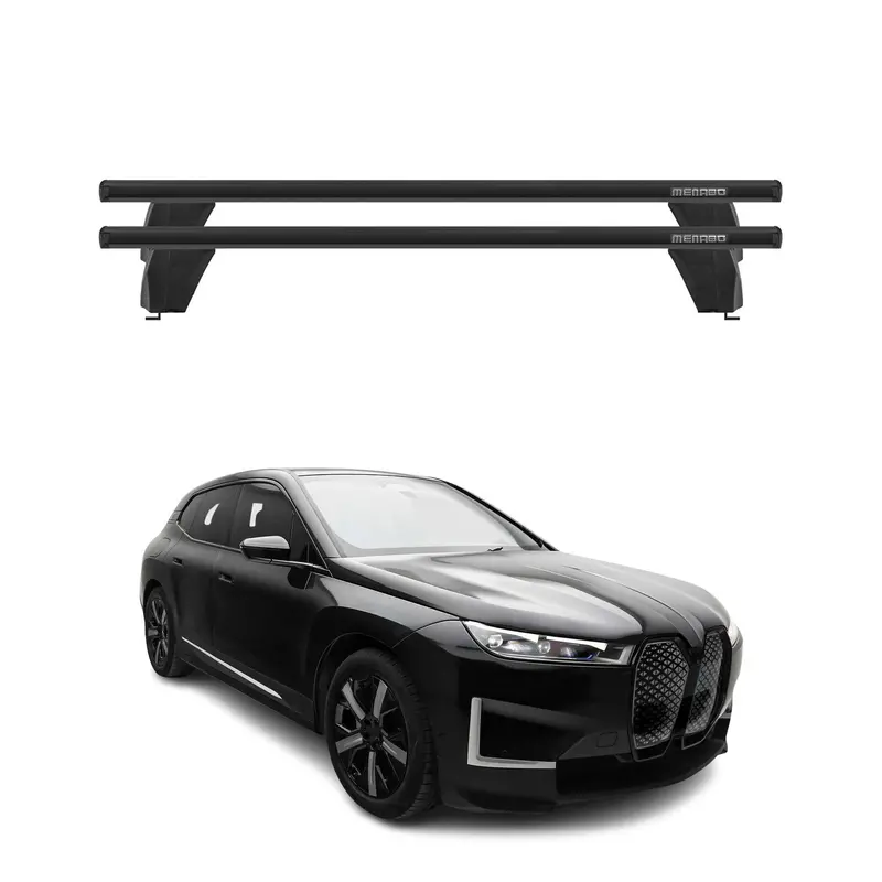 Streamlined Aluminum Cross Bars For Bmw Ix (2022–2026) – Black, 2-Piece Kit 1
