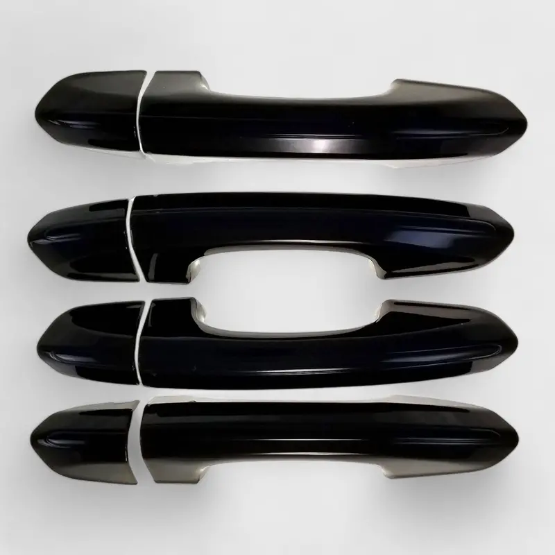 Stylish Gloss Black Abs Door Handle Covers For 2013–2020 Ford Fusion (8-Piece) 1