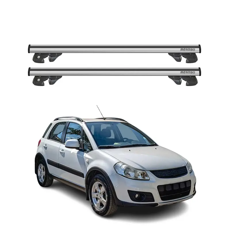Suzuki Sx4 S-Cross Roof Crossbars (2010–2013) – Agile Silver Crossbar Set 1