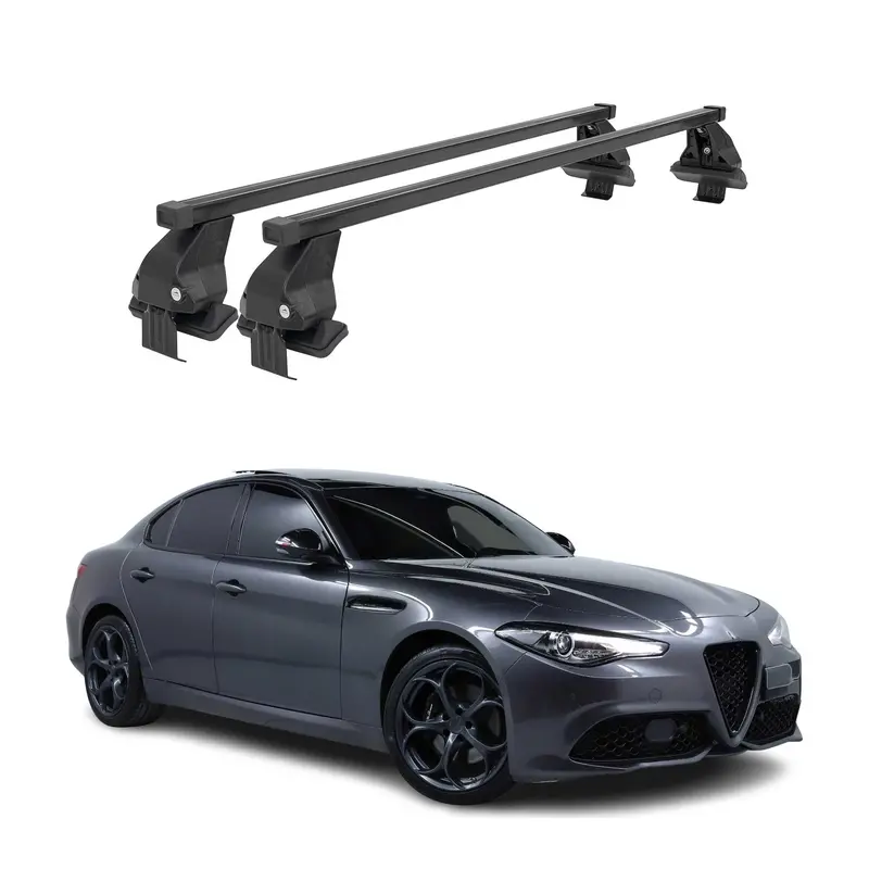 Two-Piece Luggage Carrier Cross Bars For 2017–2026 Alfa Romeo Giulia 1
