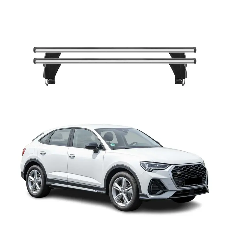 Two-Piece Luggage Carrier Cross Bars For 2020–2025 Audi Q3 Sportback (Second Gen) 1