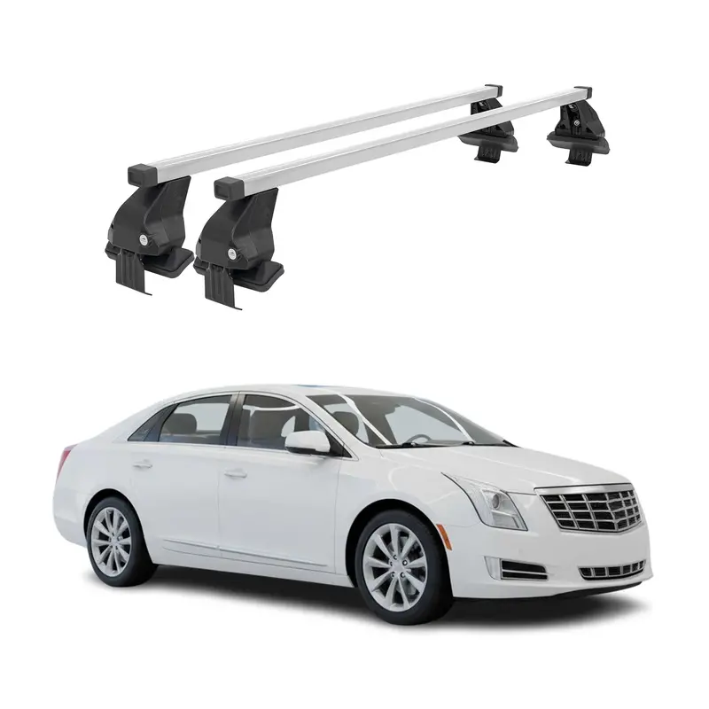 Two-Piece Luggage Carrier Roof Rack Cross Bars For 2013–2019 Cadillac Xts 1