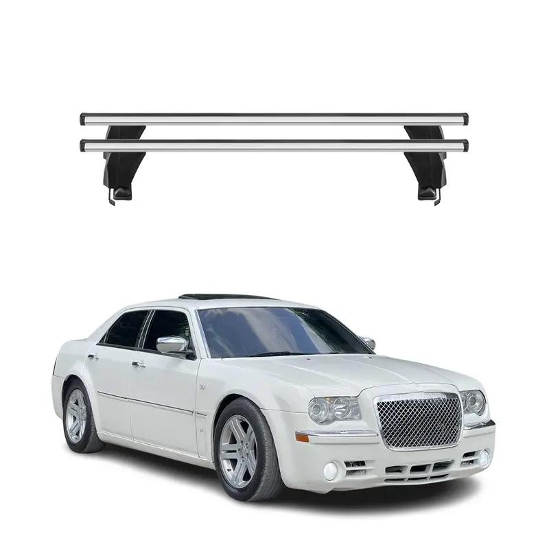 Two-Piece Luggage Carrier Roof Rack For 2005–2010 Chrysler 300C 1