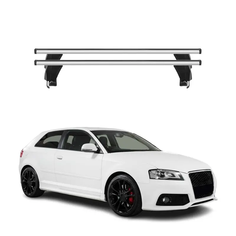 Two-Piece Roof-Mounted Cross Bars For 2008–2013 Audi A3 8P Coupe 1
