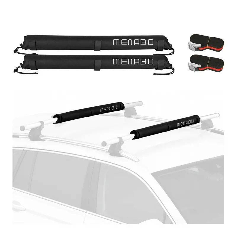 Universal Roof Rack Pads For Surfboards, Kayaks & Canoes – 2-Piece Protective Set 1