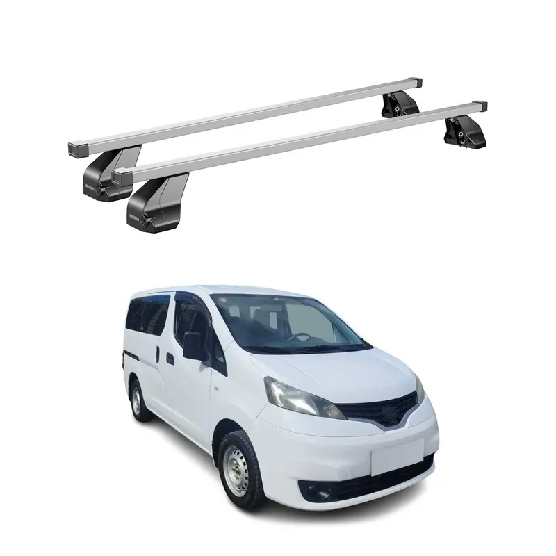 Versatile Silver Cross Bars For 2013–2021 Nissan Nv200 1